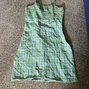Vintage bodycon pleated dress